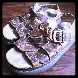 Dr Martens RARE Brown Leather Sandals